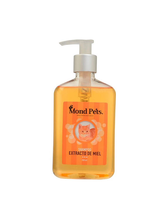 Shampoo Extracto De Miel Para Gatos 250ml - Mondpets