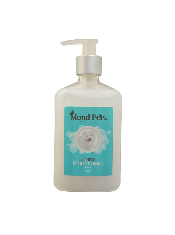 Mond Pets - Shampoo Para Perros Pelaje Blanco