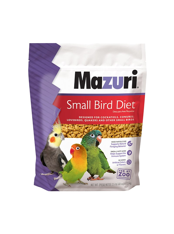 Mazuri - Small Bird Diet - 1.13Kg