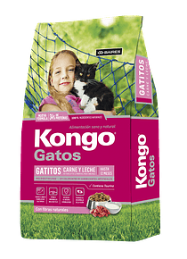 Kongo - Gatitos - Carne y Leche - 8Kg