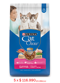 Cat Chow - Gatitos - 5x