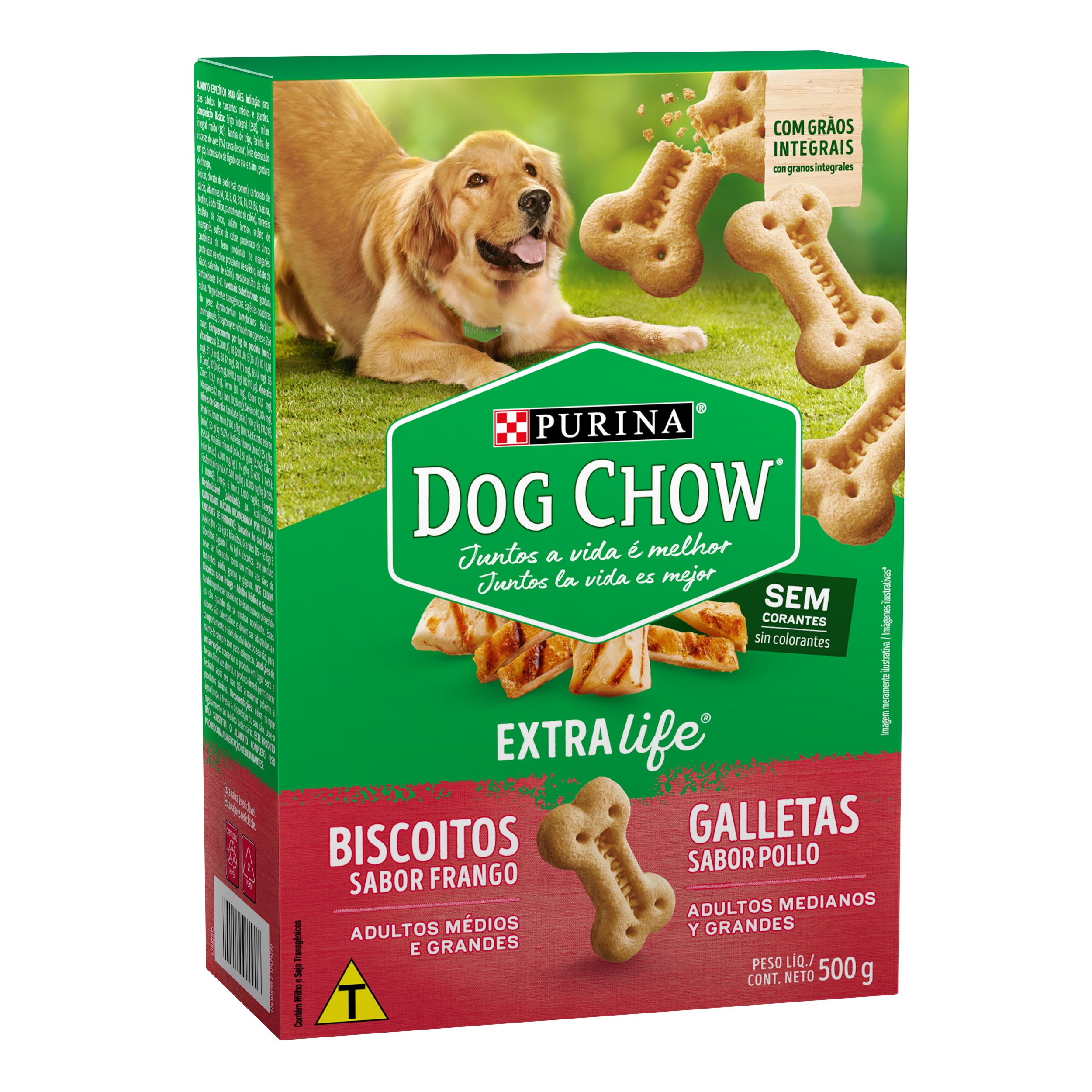 Dog Chow - Galletas Perro Adultos Medianos y Grandes