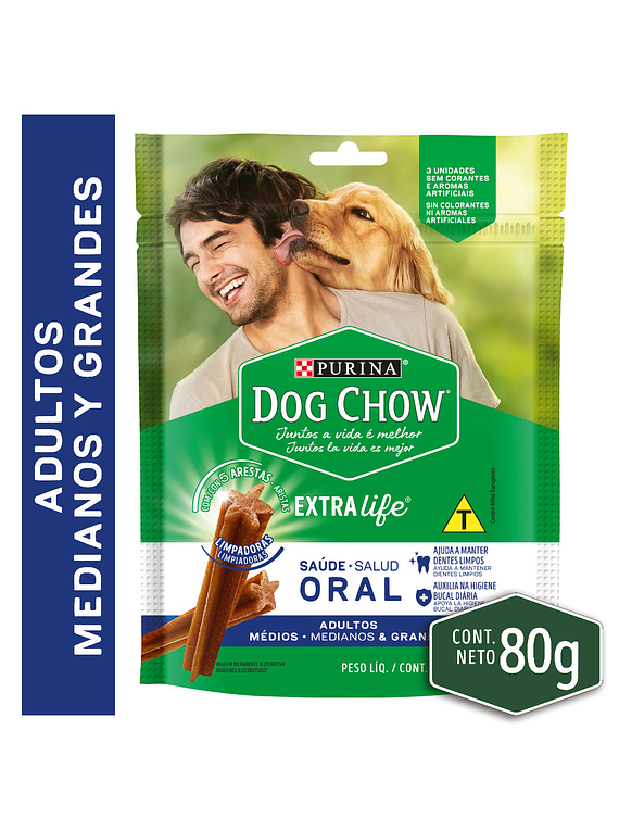 Dog Chow - Salud Oral Perros Medianos y Grandes