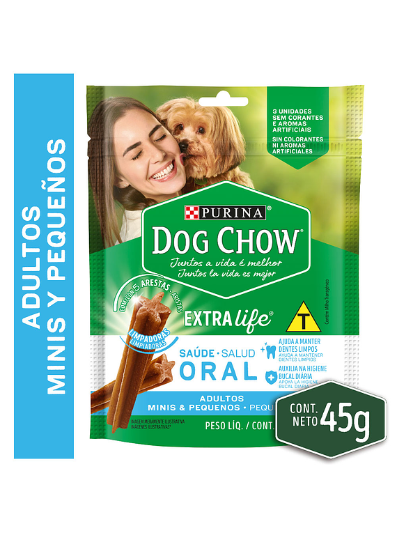 Dog Chow - Salud Oral Perros Minis y Pequeños