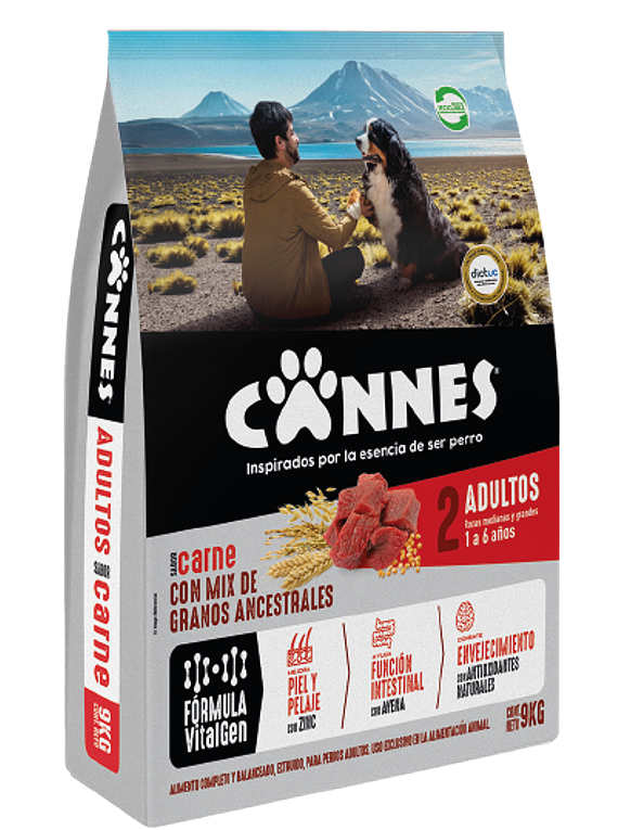 Cannes - Adulto - Carne y Cereales