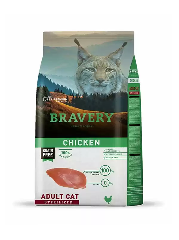 Bravery - Chicken Adult Cat Sterilized