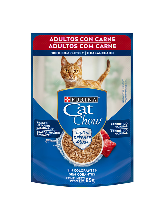 Cat Chow - Pouch Adulto Carne