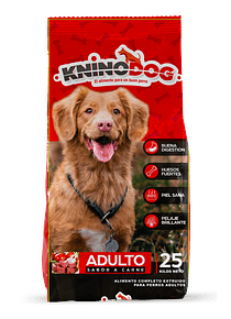 Knino Dog - Adulto - Sabor Carne 25 KG