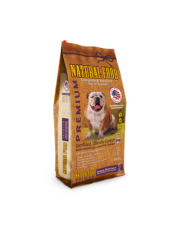 Natural Food - Adulto Esterilizado, Control Peso