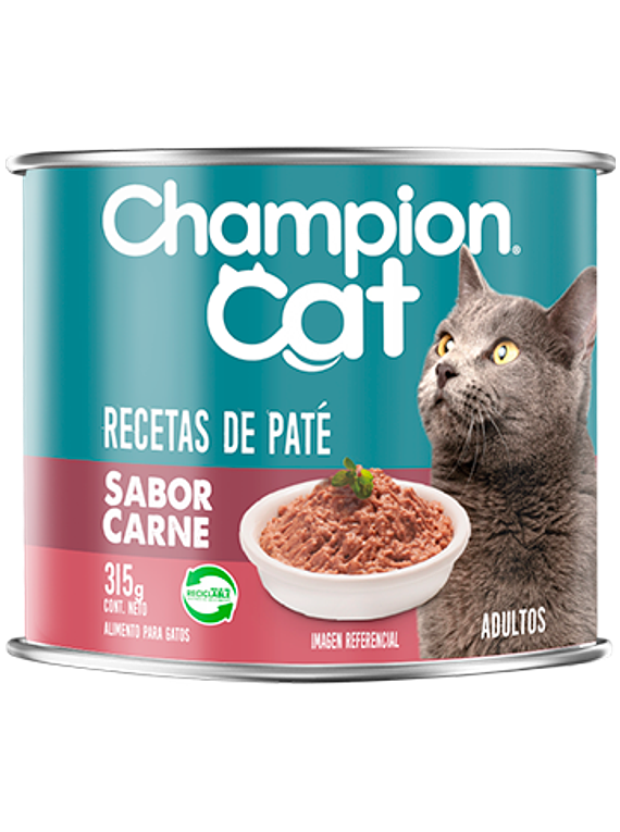 Champion Cat - Recetas de Paté Sabor Carne