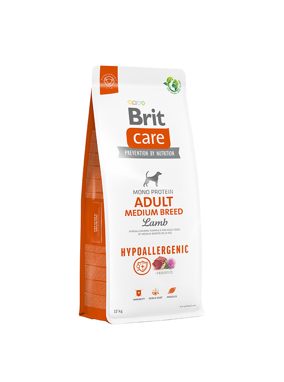 Brit Care - Adult Medium Breed - Lamb & Rice 