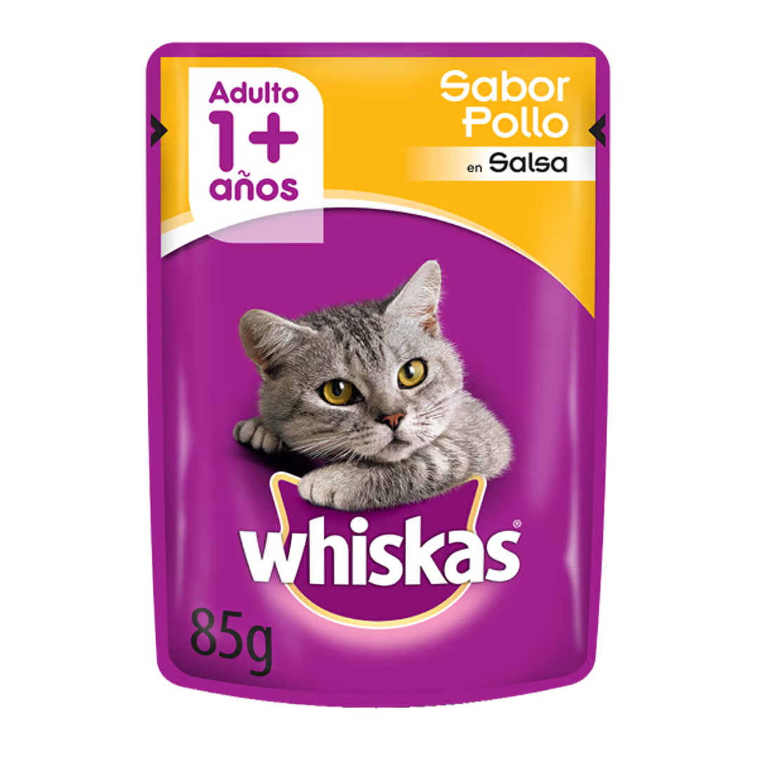 Whiskas - Pouch Pollo en Salsa 1
