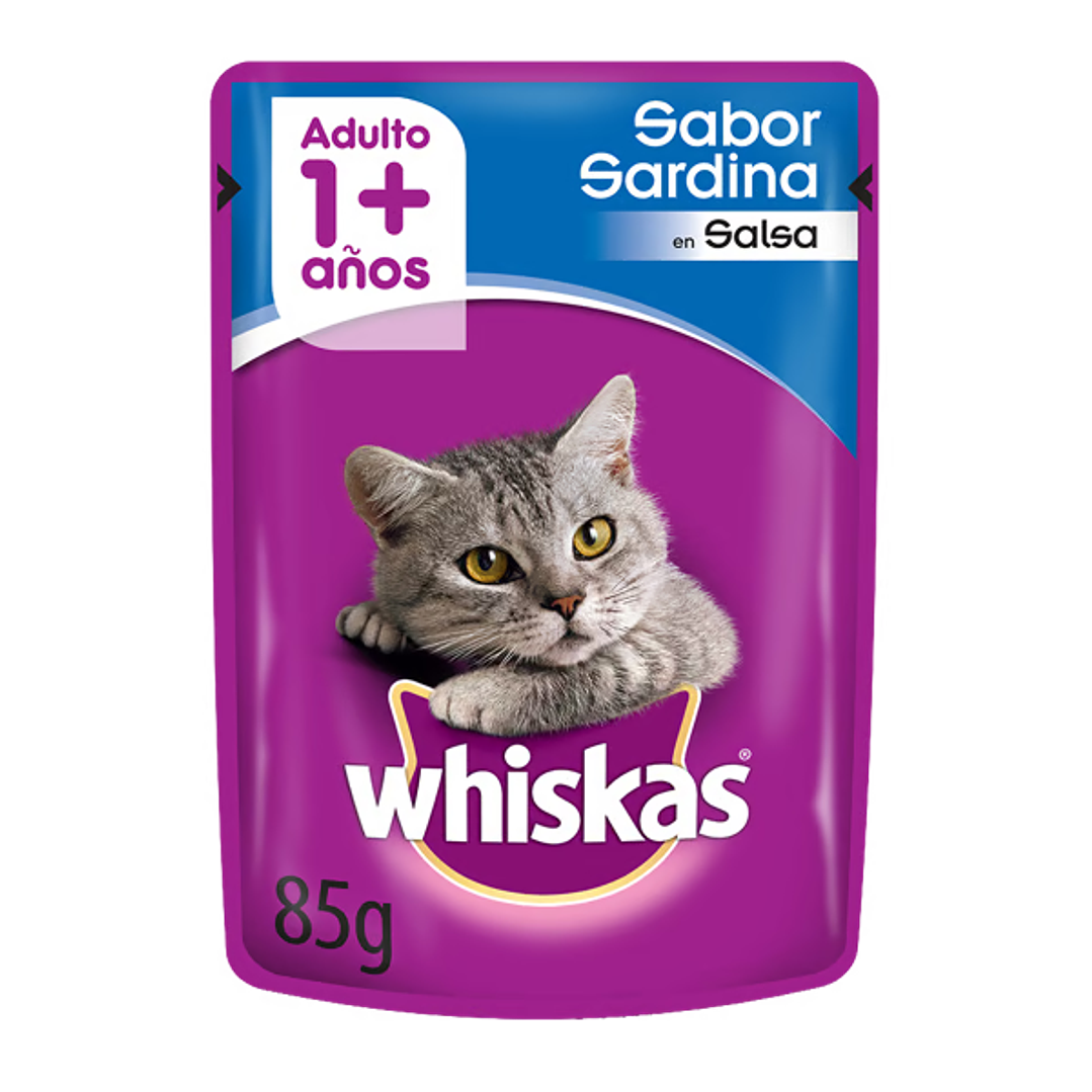 Whiskas - Pouch Sarndina en Salsa 1