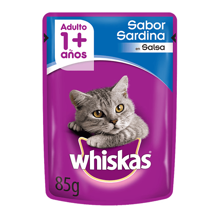 Whiskas - Pouch Sarndina en Salsa 1