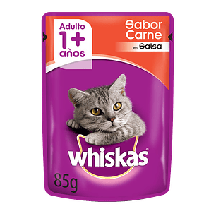Whiskas - Pouch Sabor Carne en Salsa