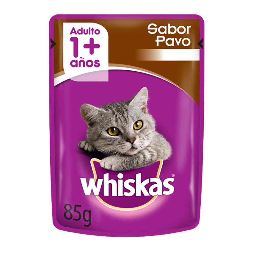 Whiskas - Pouch Sabor Pavo 1