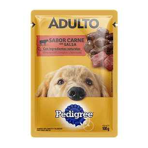 Pedigree - Pouch Adulto en Salsa Sabor Carne