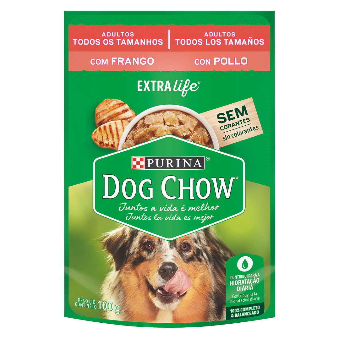 Dog Chow - Pouch Adultos Pollo 1