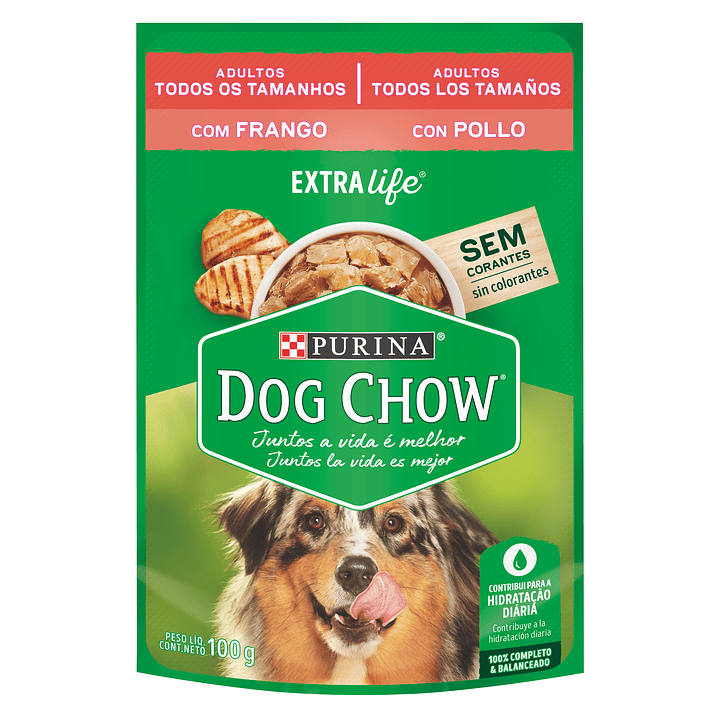 Dog Chow - Pouch Adultos Pollo 1