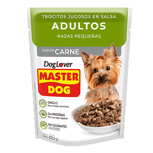 Master Dog - Pouch Adultos Razas Pequeñas