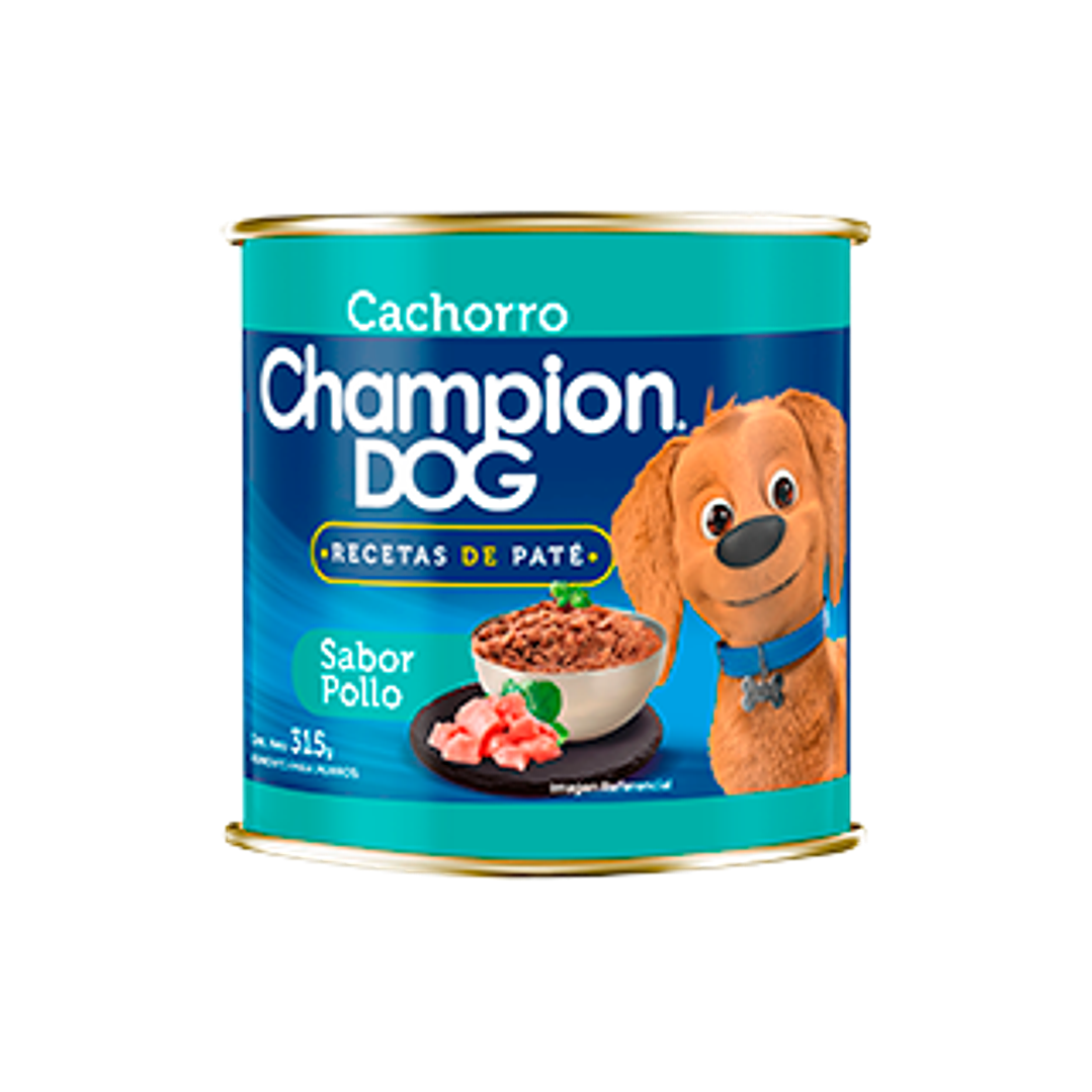 Champion Dog - Lata Cachorro Pollo 1