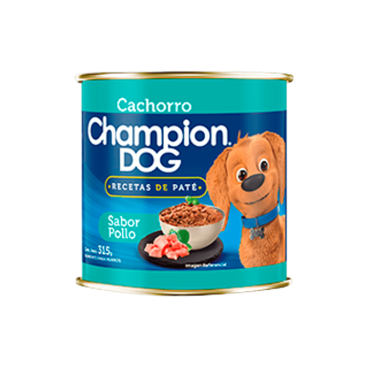 Champion Dog - Lata Cachorro Pollo 1