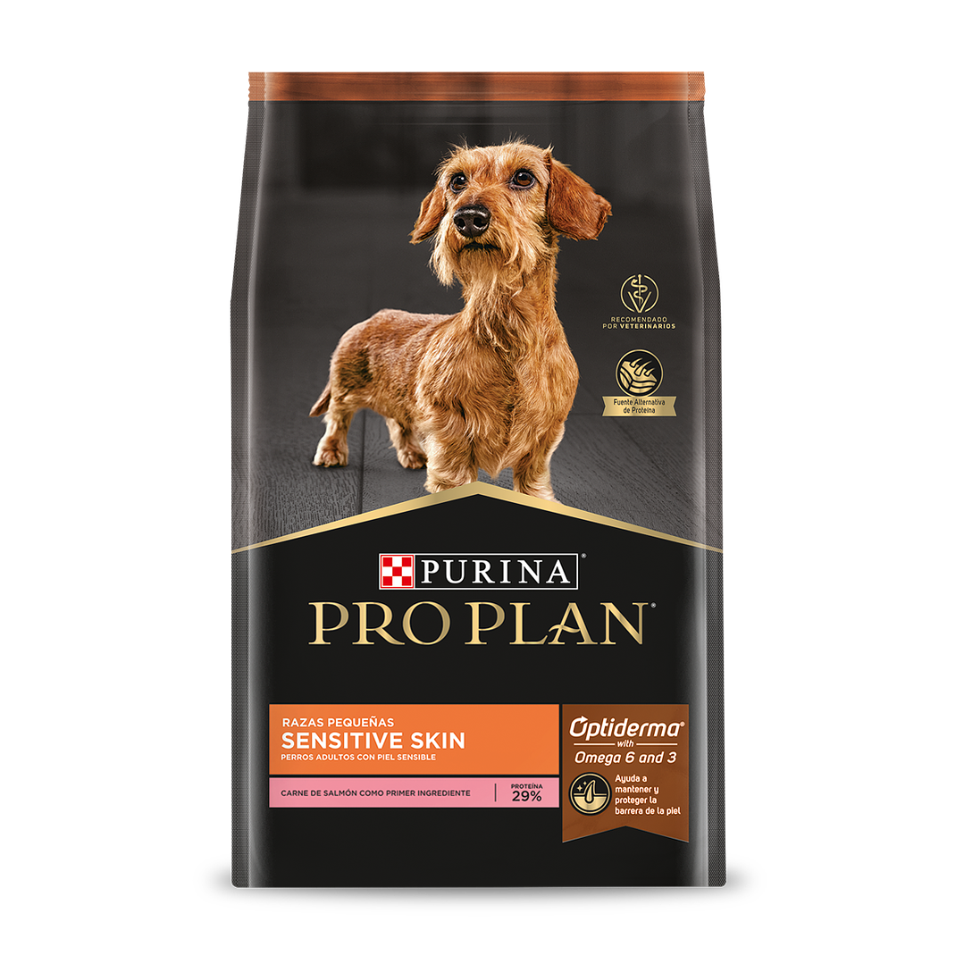 Pro Plan - Sensitive Skin Salmón - Razas Pequeñas 1