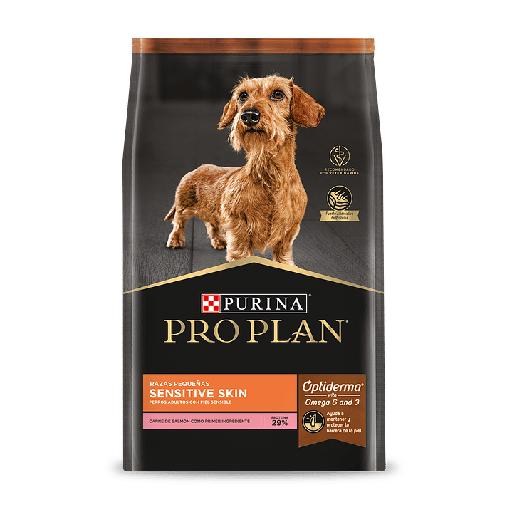 Pro Plan - Sensitive Skin Salmón - Razas Pequeñas 1