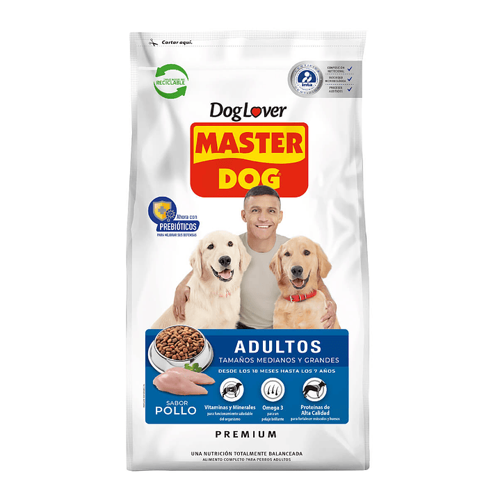 Master Dog - Adulto - Pollo 1