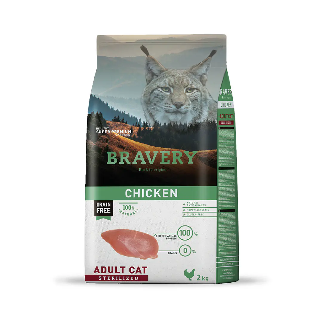 Bravery - Chicken Adult Cat Sterilized 1