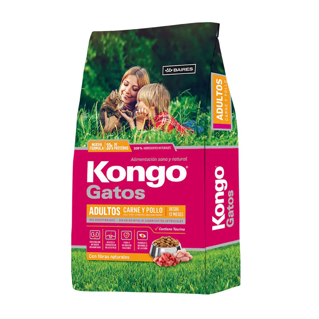 Kongo - Gatos - Adultos Carne y Pollo 1