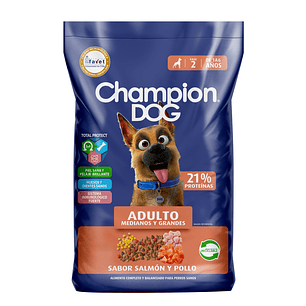 Champion Dog - Adulto - Medianos y Grandes - Salmón y Pollo