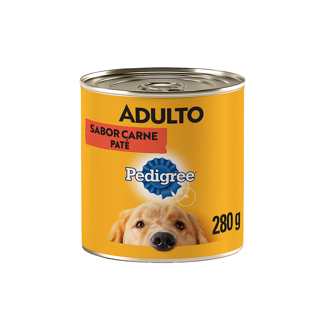Pedigree - Lata Adulto Sabor Carne 1