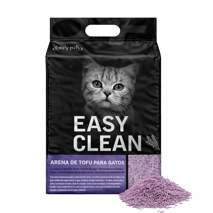 Easy Clean - Arena de Tofu Lavanda 1