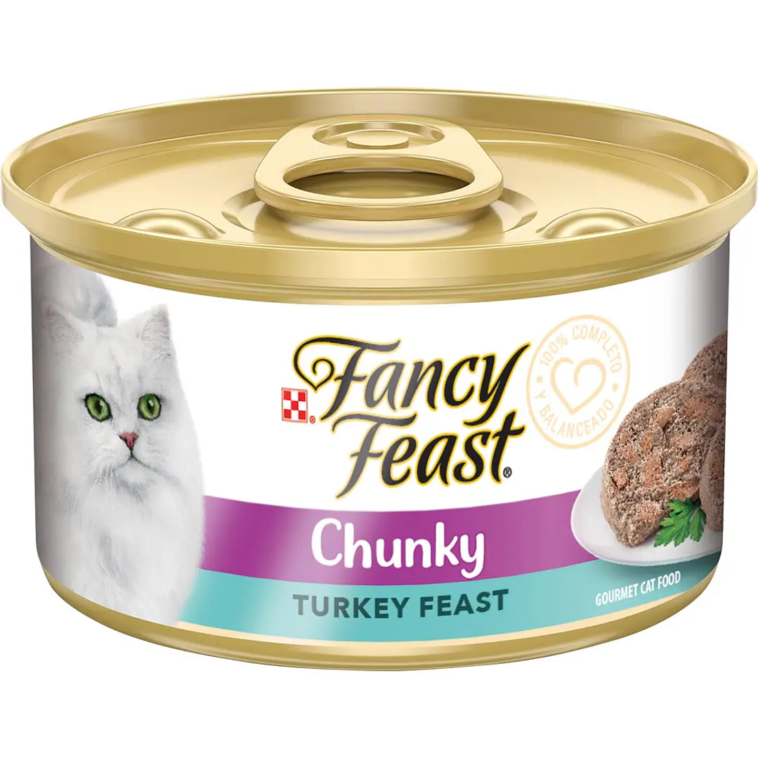 Fancy Feast - Chunky Pavo 1