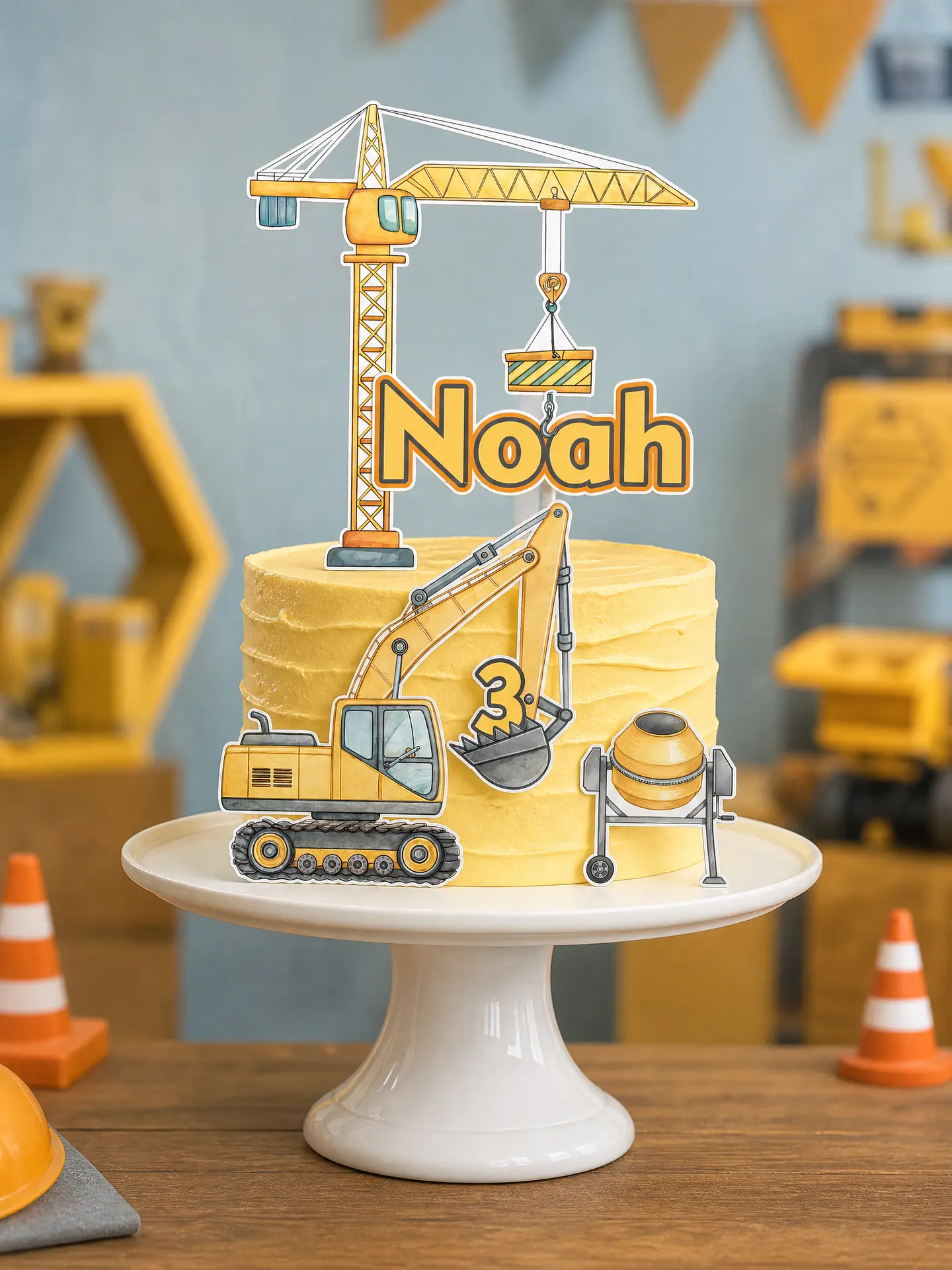 Topo de Bolo - Construção 1