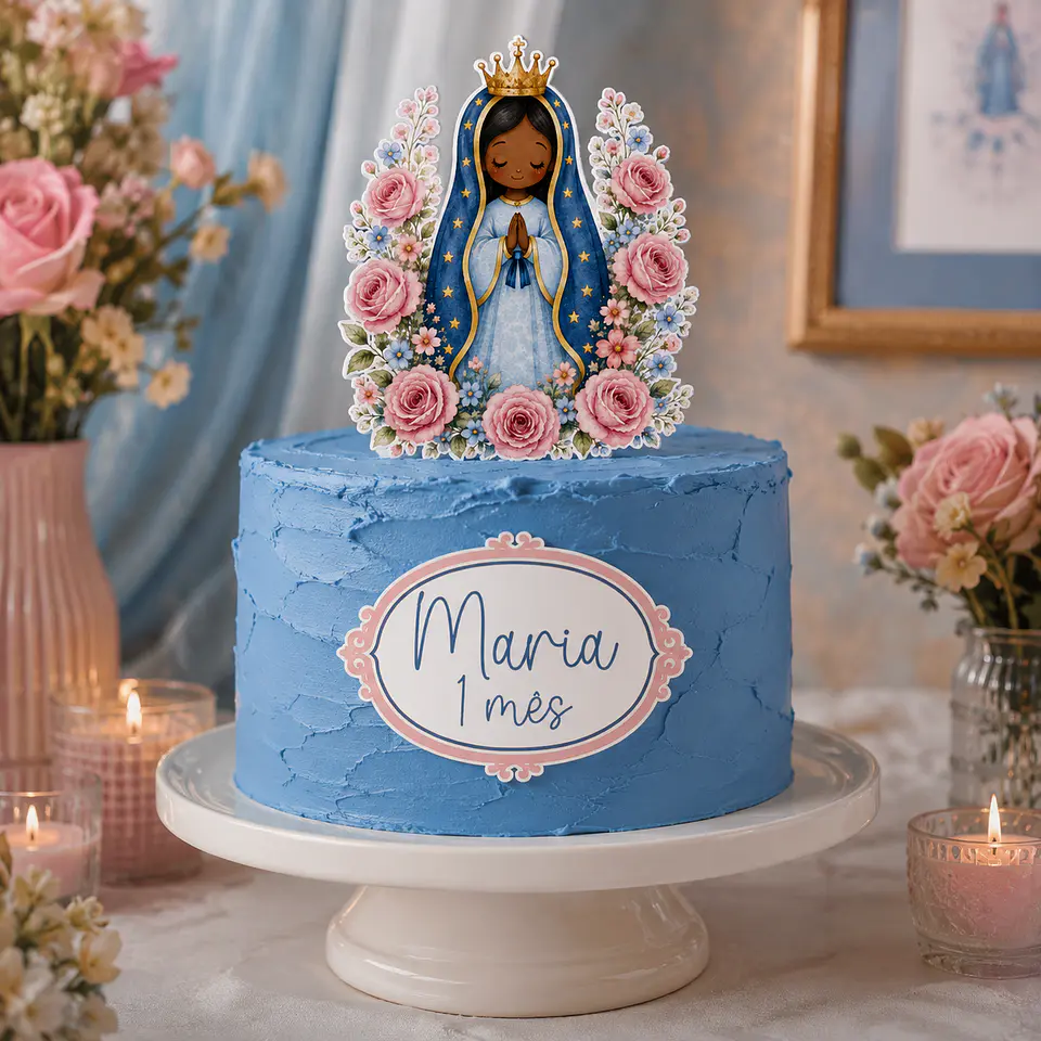 Topo de Bolo - Nossa Senhora Aparecida 1
