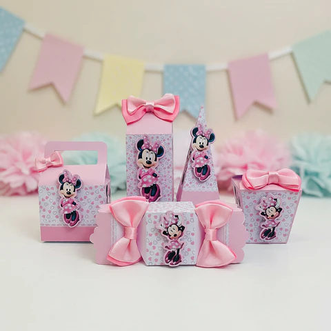 Kit Festa - Minnie Rosa