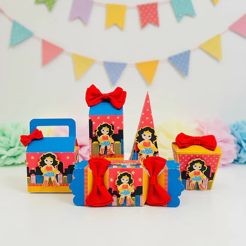 Kit Festa - Mulher Maravilha