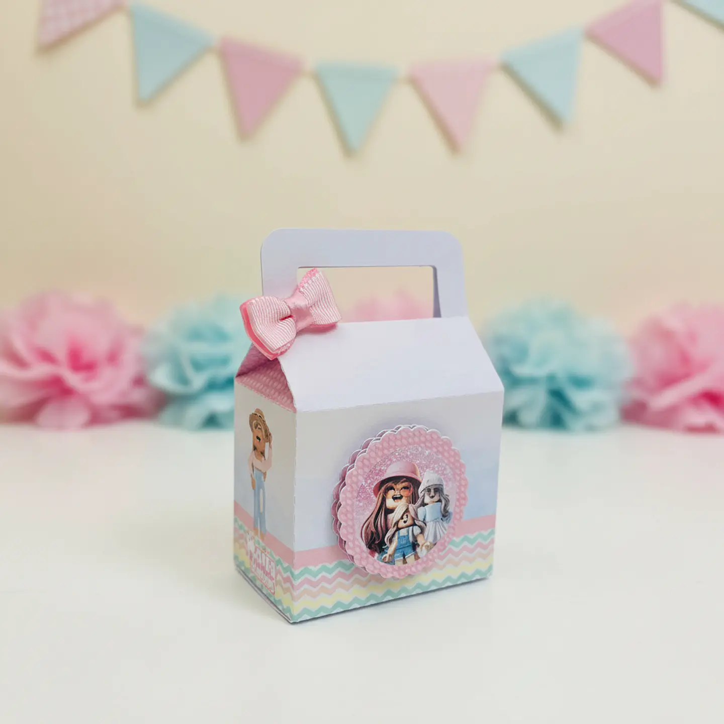 Kit Festa - Roblox Rosa 5