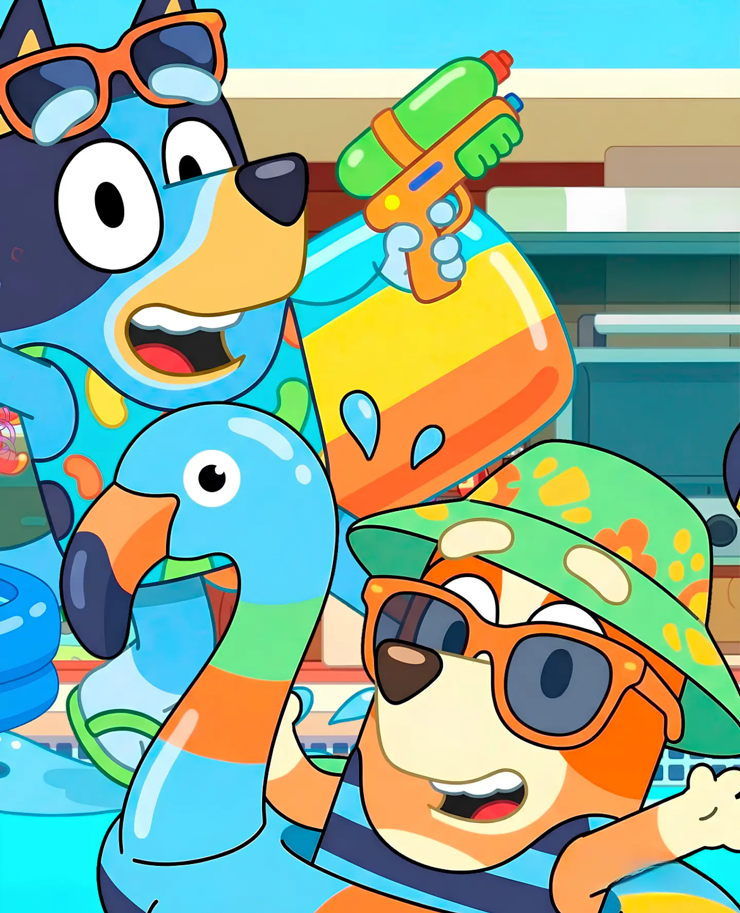 Bluey Pool Party - Kit Digital 3
