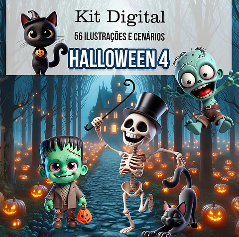 Halloween - Kit Digital