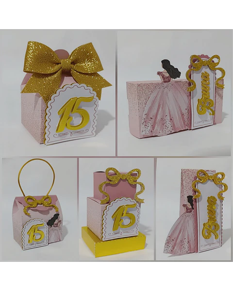 Kit Festa - 15 Anos Rose Gold