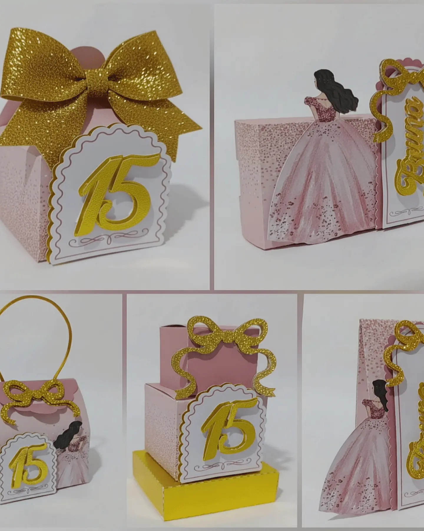 Kit Festa - 15 Anos Rose Gold 1
