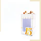 Kit Festa - 15 Anos - White/Gold - Thumbnail 3