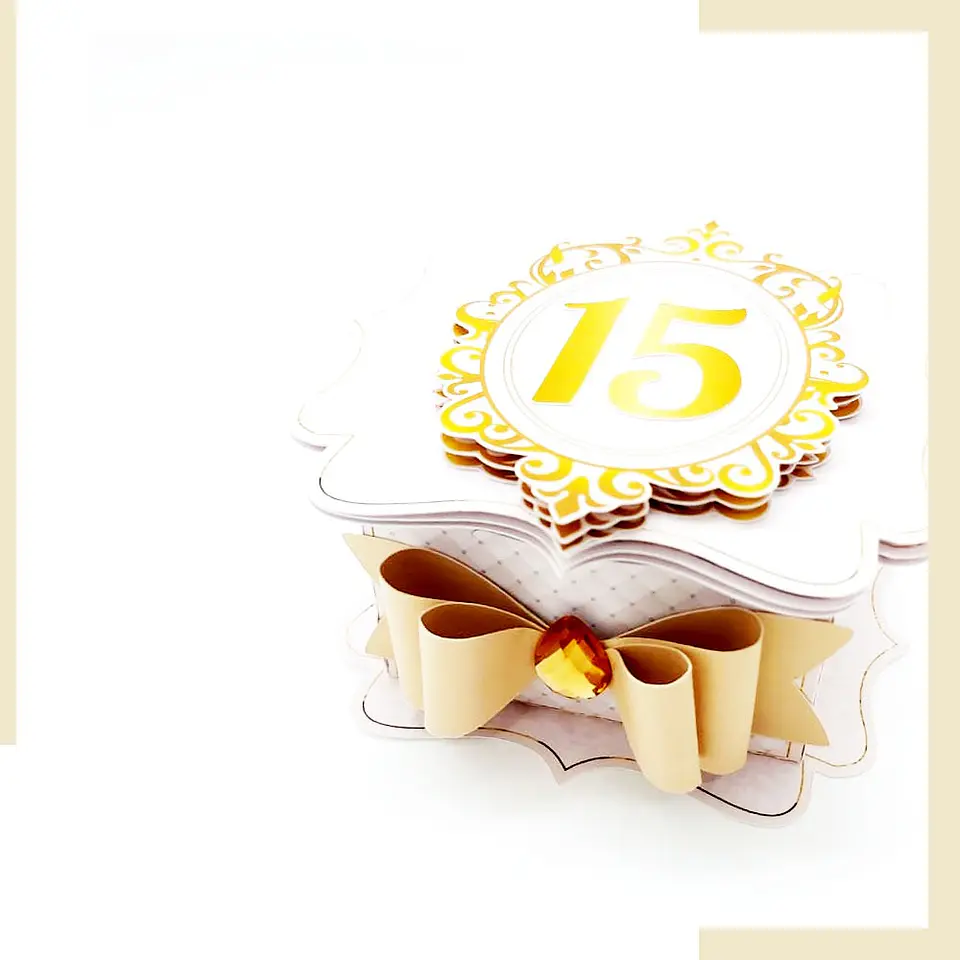 Kit Festa - 15 Anos - White/Gold 4