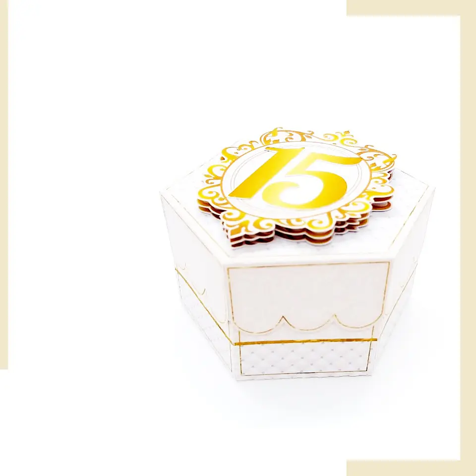 Kit Festa - 15 Anos - White/Gold 6