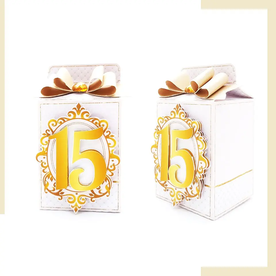 Kit Festa - 15 Anos - White/Gold 7