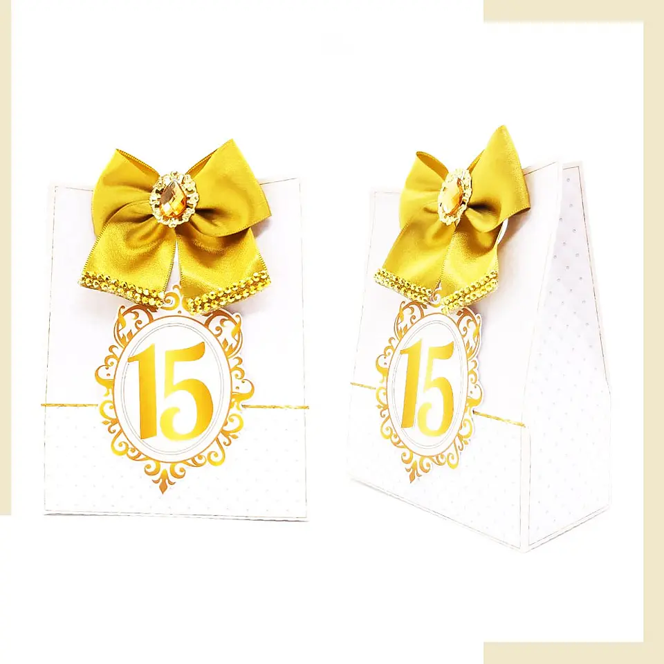 Kit Festa - 15 Anos - White/Gold 8