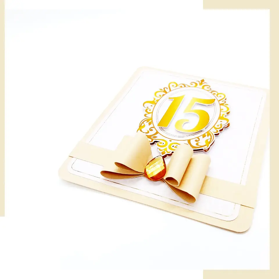 Kit Festa - 15 Anos - White/Gold 11